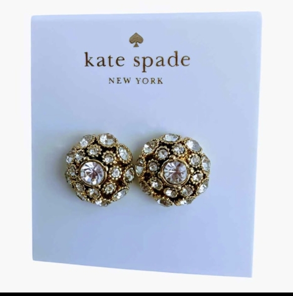 NEW Kate Spade Putting On The Ritz Stud Earrings - Picture 1 of 5